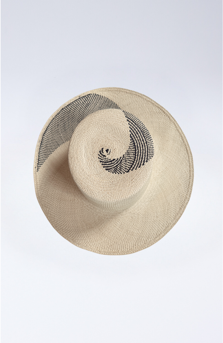 Heads Of State Hat Co. Spiral Bolero Straw Hat, Alternate, color, Multiple Color