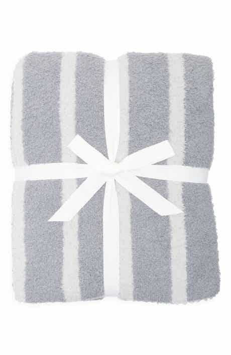 NORDSTROM RACK Vertical Stripe Butter Knit Throw