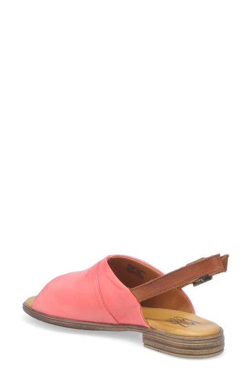 Miz Mooz Dorothy Slingback Flat In Azalea