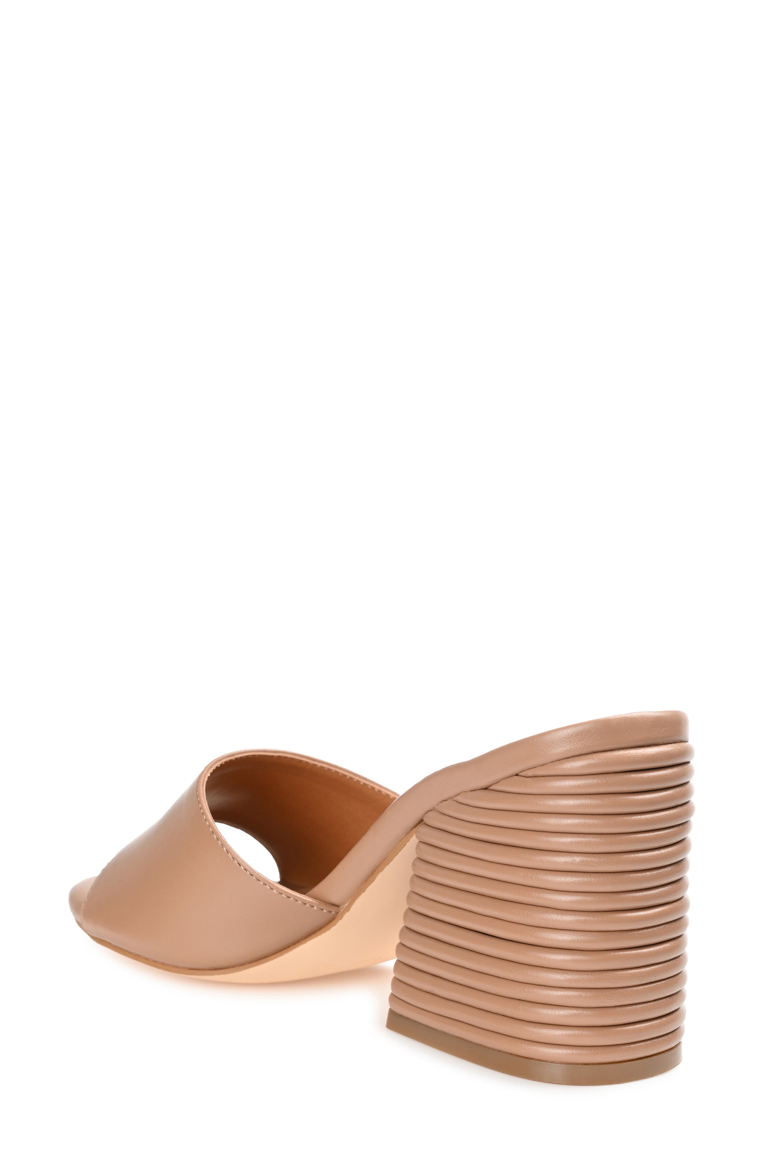 Leslee Peep-Toe Pump, Alternate, color, CAMEL