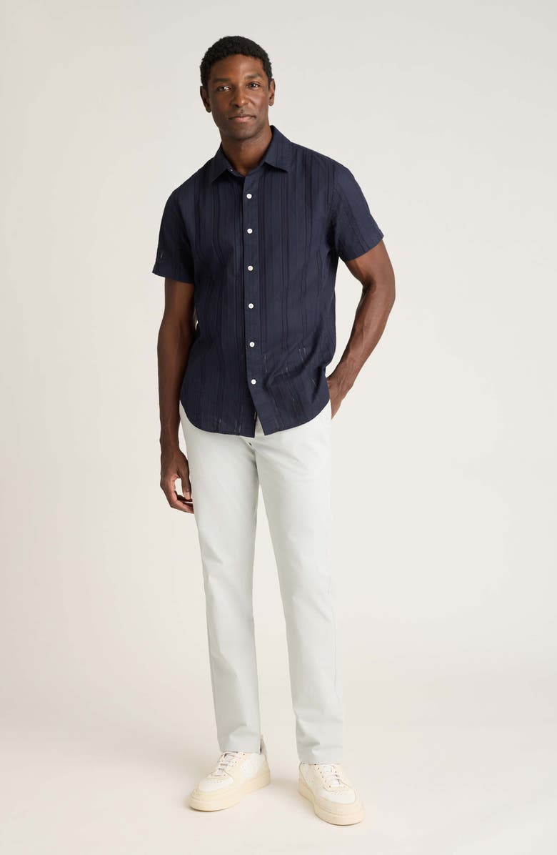 Bonobos Riviera Slim Fit Short Sleeve Cotton Button-Up Shirt, Alternate, color, Riviera Short Sleeve
