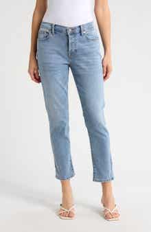 7 For All Mankind Josefina Ankle Crop Boyfriend Jeans