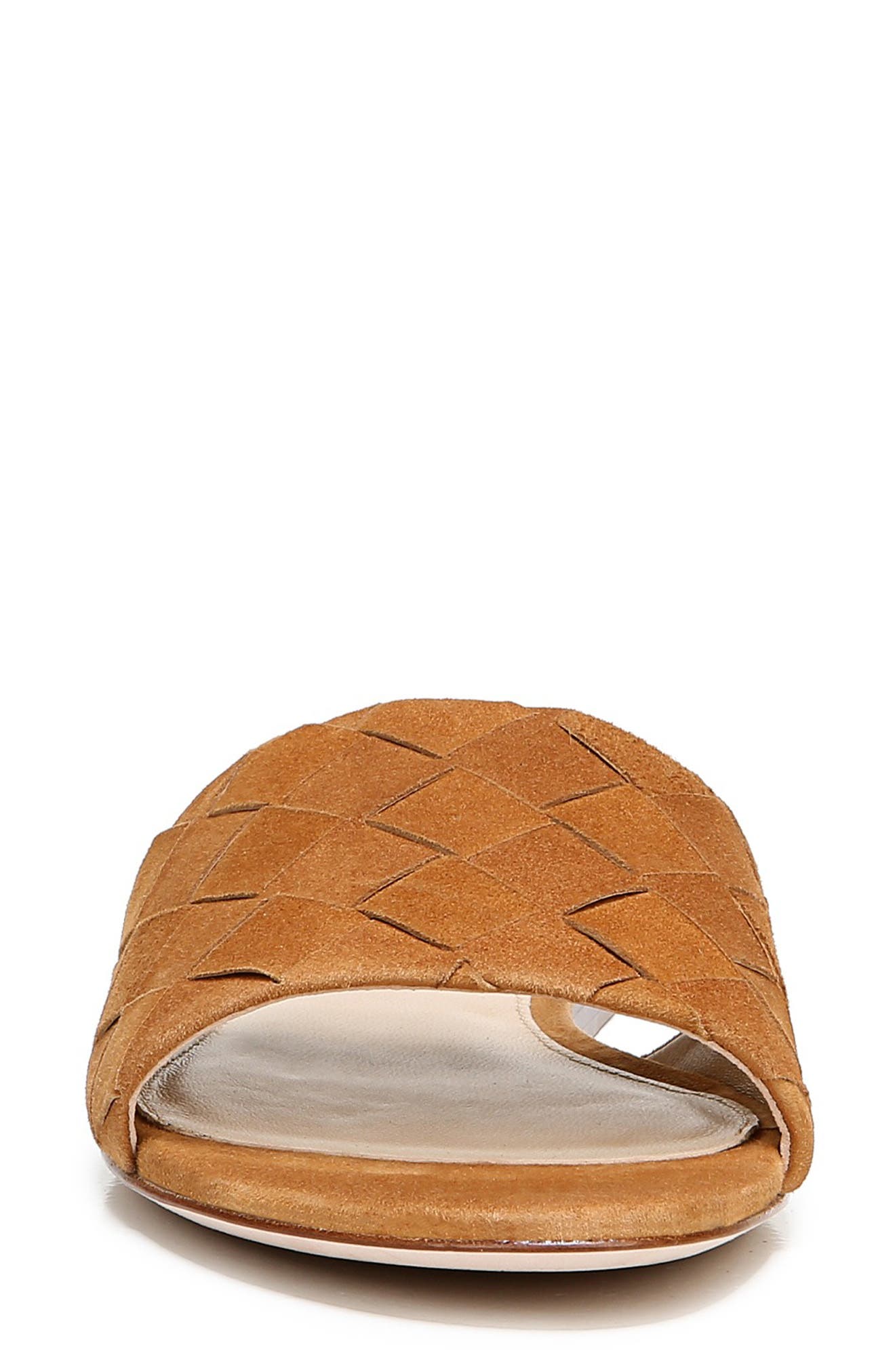 Senta Slide Sandal, Alternate, color, PECAN