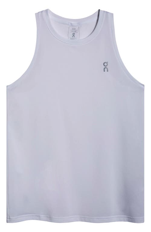 On Core Running Tank In White