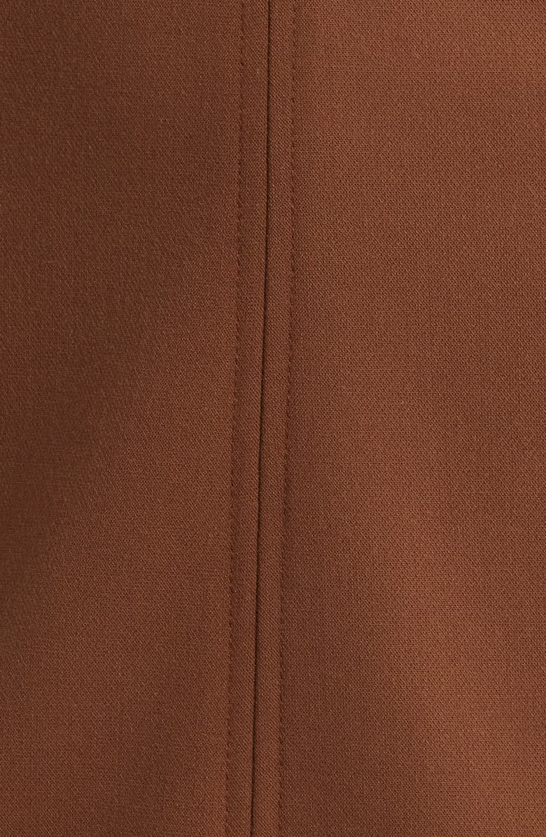 Black Halo Kenna Long Sleeve Minidress, Alternate, color, Mocha