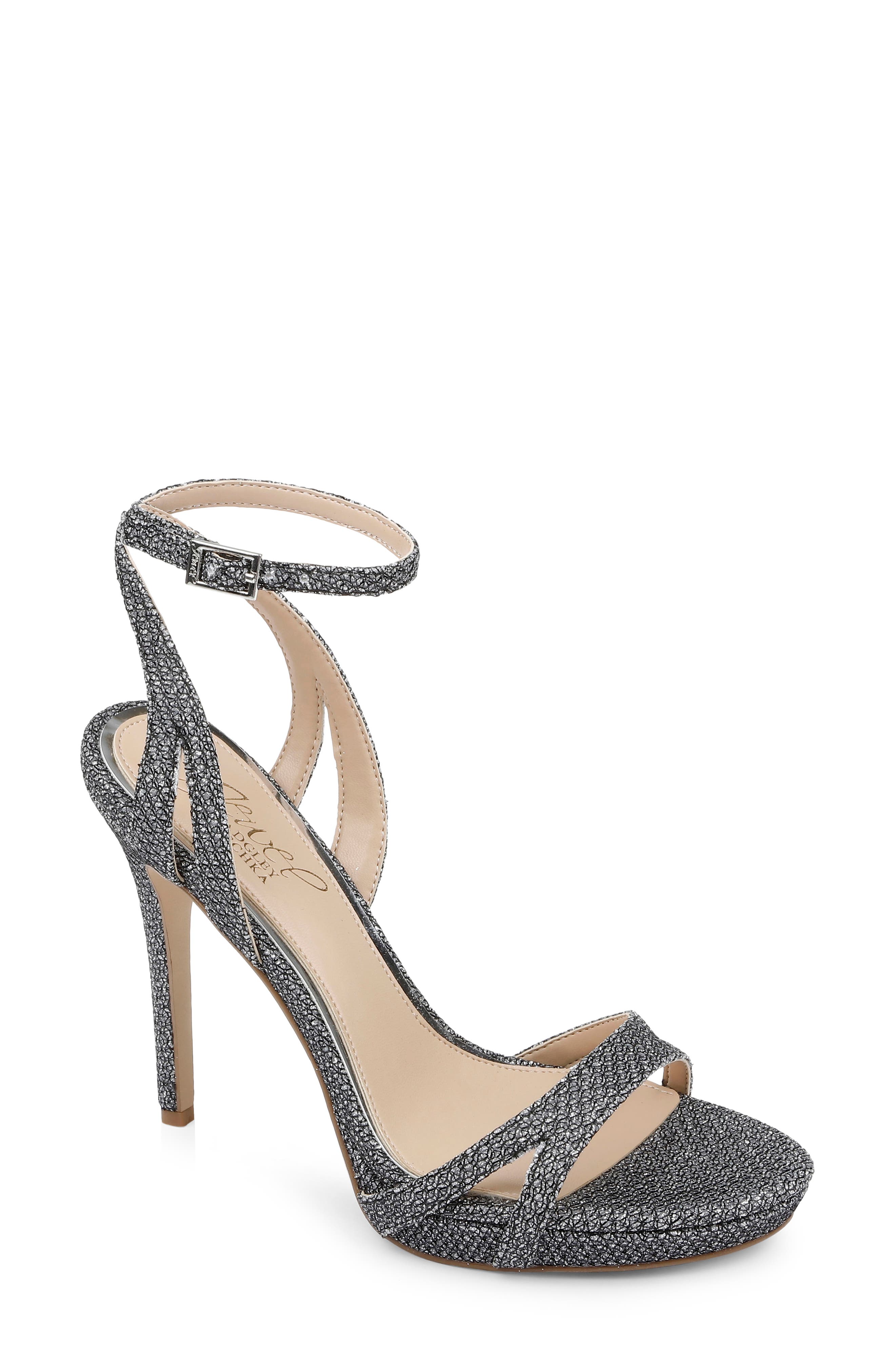 Jewel Badgley Mischka Arianna Ankle Strap Sandal