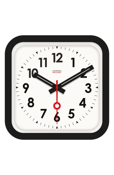 Big Railway Indoor/Outdoor Square Clock