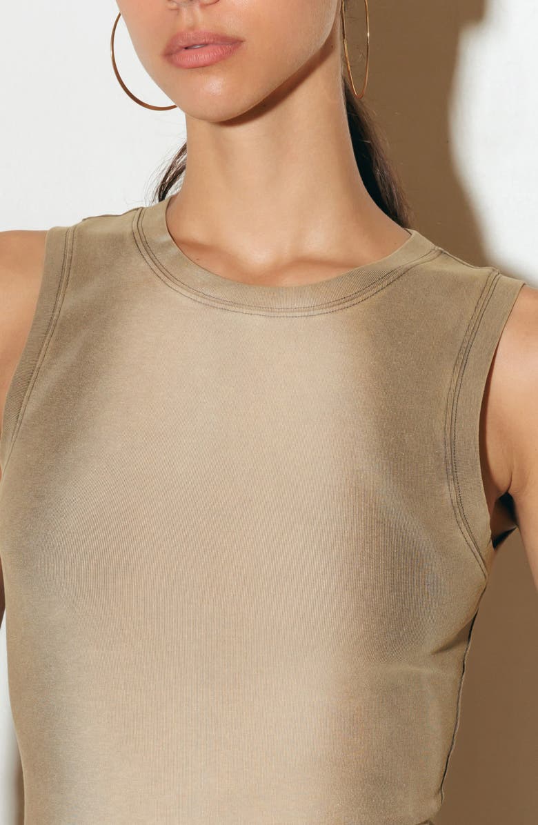 FREEMARKET Ombré Sleeveless Top, Alternate, color, Charcoal