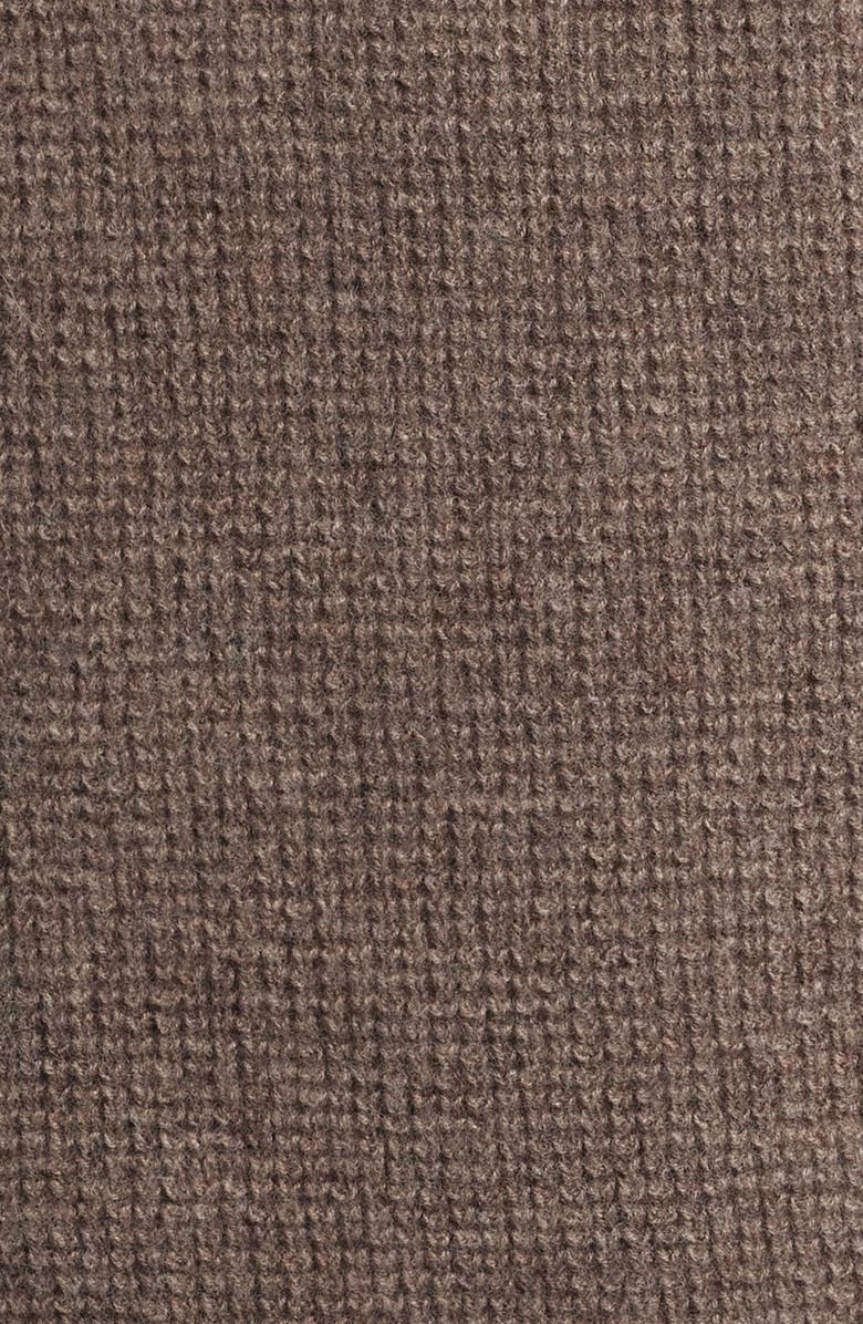 Rails Stark Merino Wool Quarter Zip Sweater, Alternate, color, Brown Melange