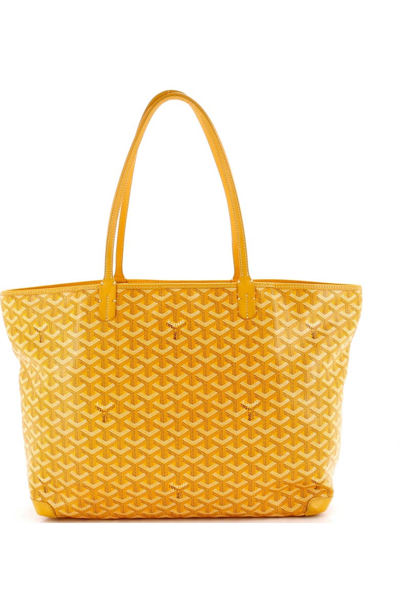 Pre-Owned Goyard Artois Tote Coated Canvas MM, Alternate, color, Yellow
