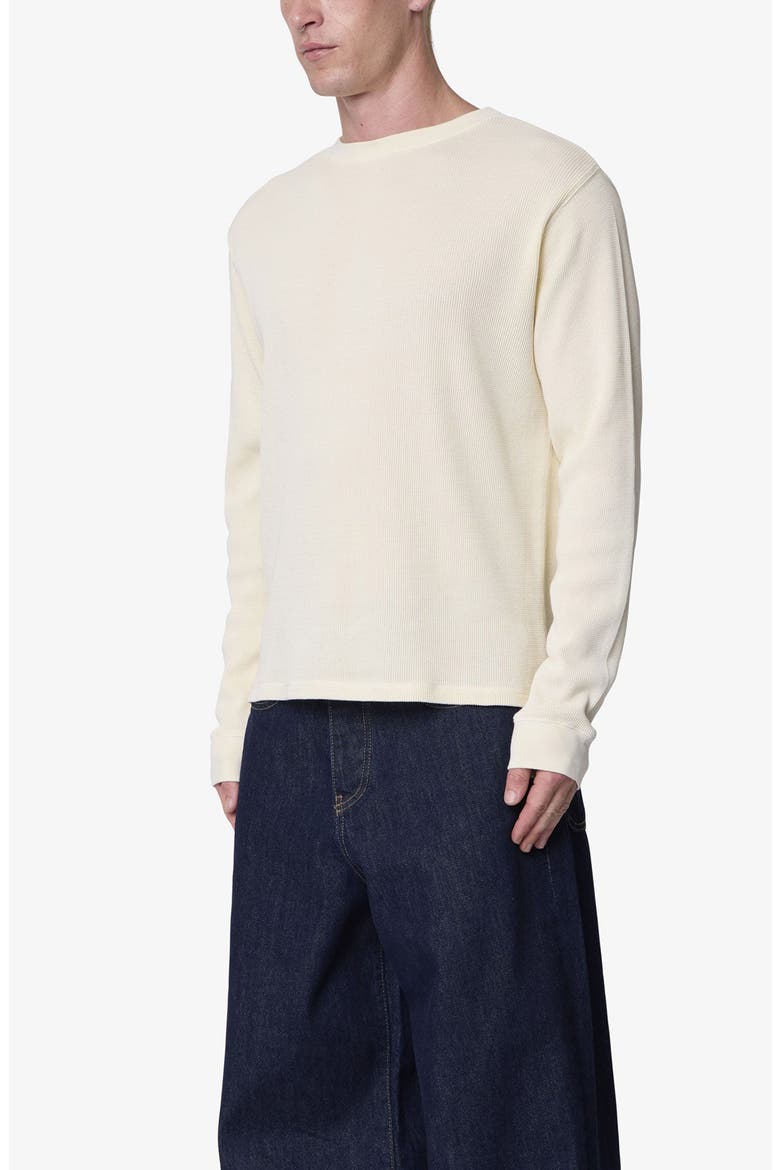 Basic Thermal Long Sleeve T-Shirt, Alternate, color, OFF WHITE