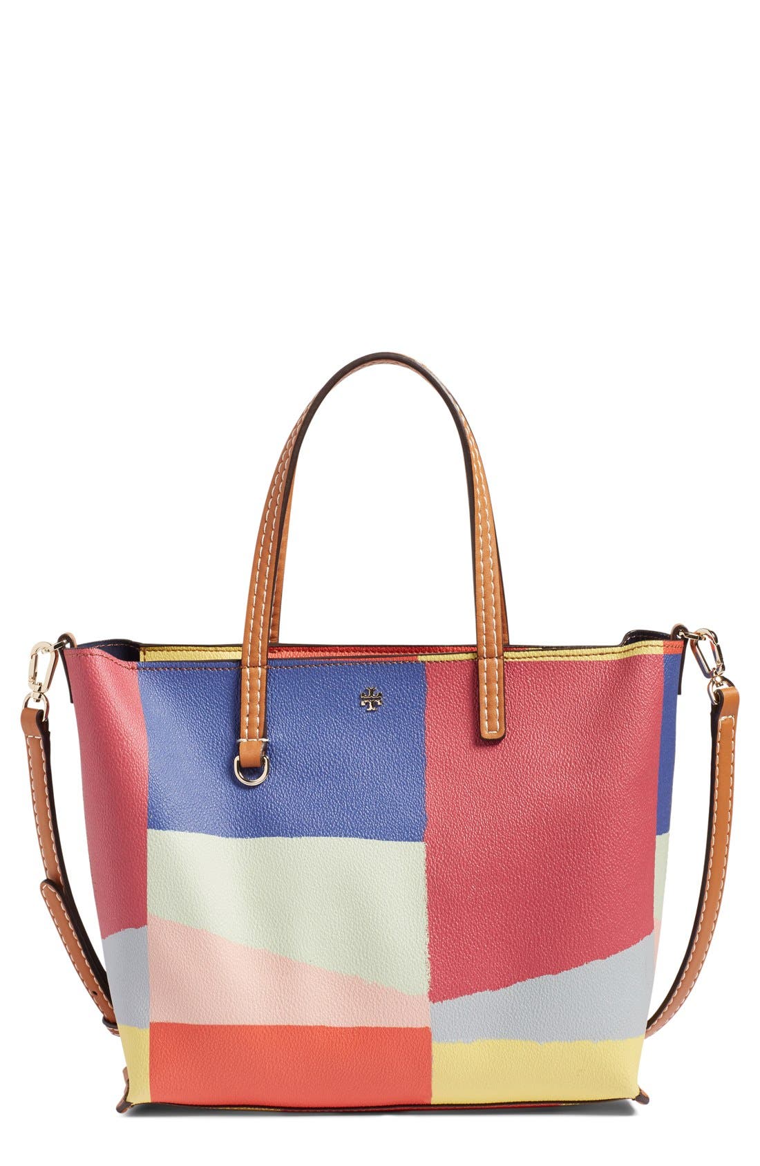 'Small Kerrington Square' Tote, Main, color, RED CANYON COLORSCAPE