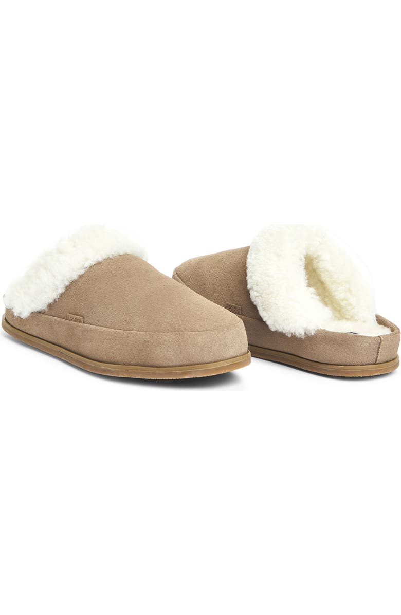 hari mari Tia Genuine Shearling Lined Slipper, Main, color, Storm