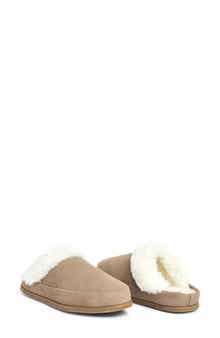 Tia Genuine Shearling Lined Slipper