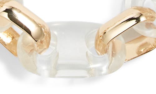 Open Edit Mariner Resin Link Collar Necklace
