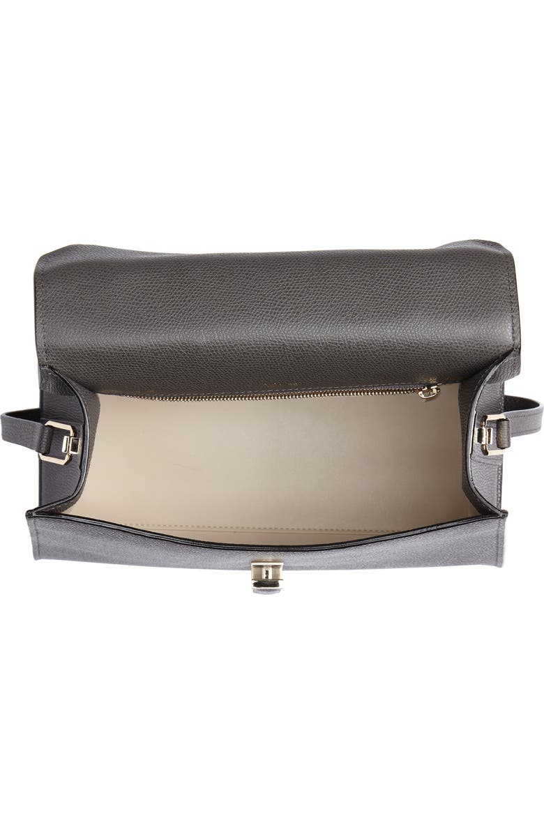 Valextra Iside Medium Top Handle Bag, Alternate, color,