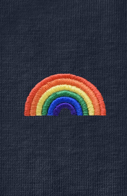 Dalix Womens Rainbow Jersey Relaxed Tee