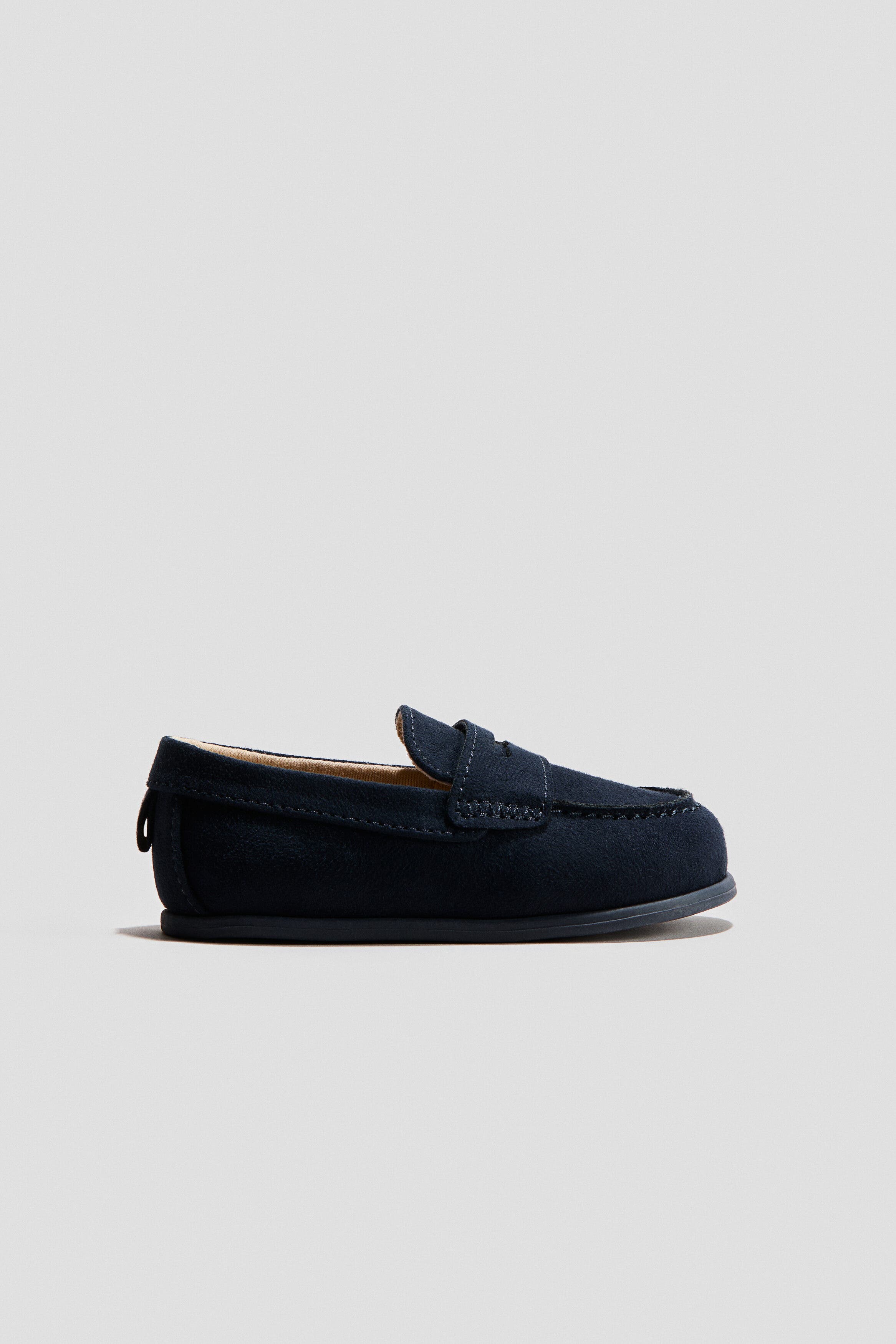 H&M Loafers, Main, color, Navy Blue