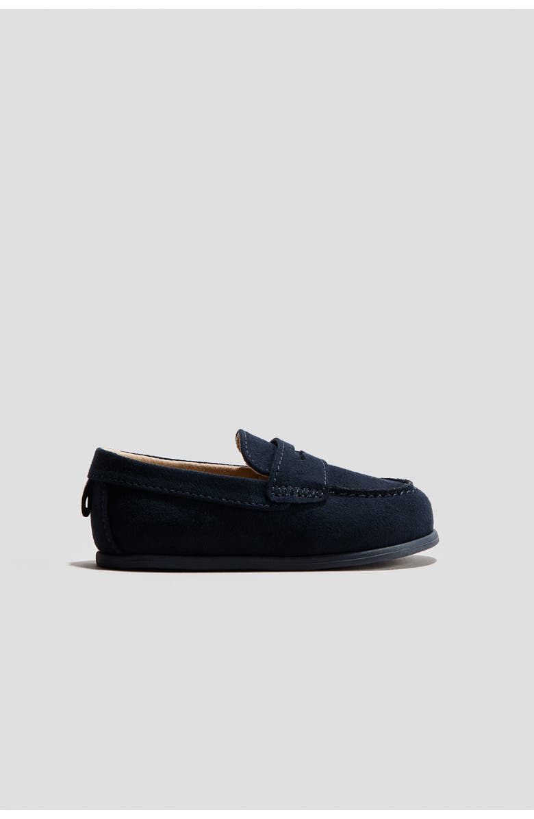 H&M Loafers, Main, color, Navy Blue