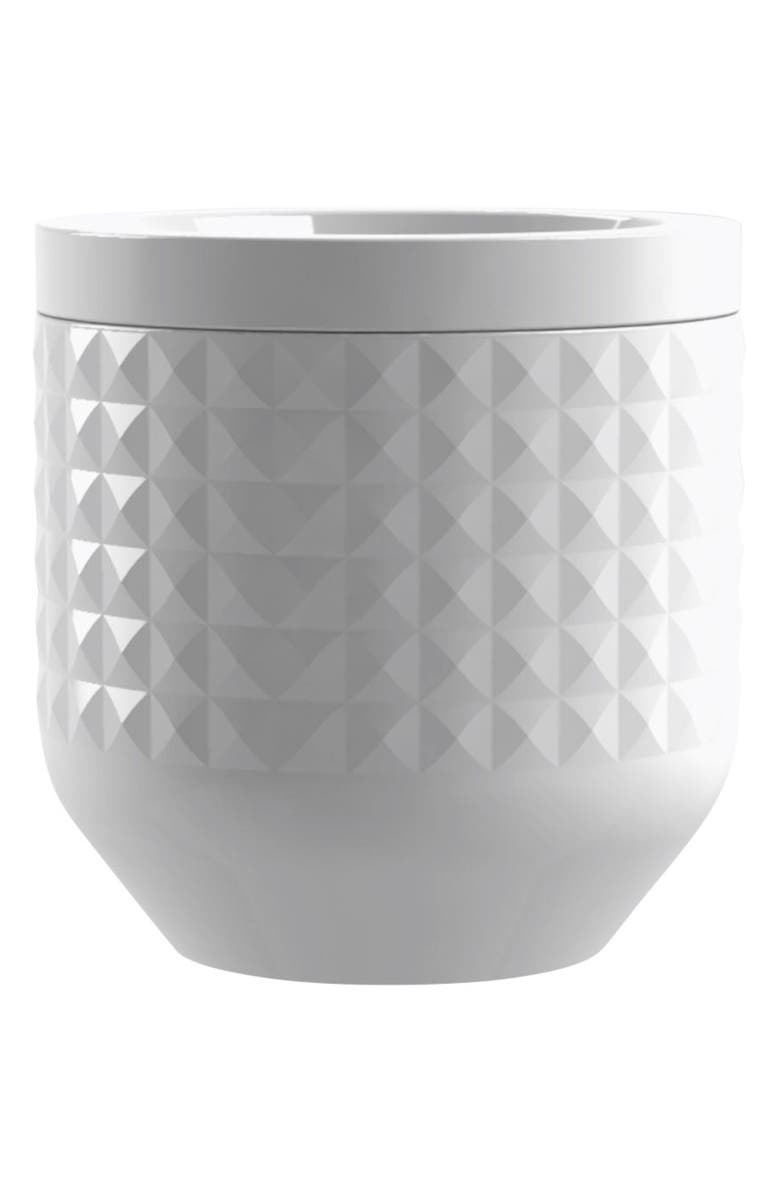 TarHong Small Diamond Embossed Stoneware Canister, Alternate, color,