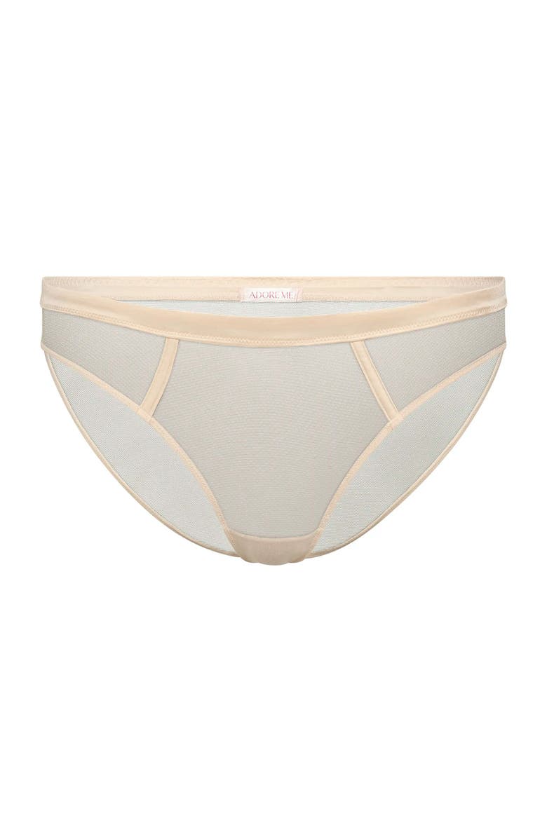 Elen Bikini Panties, Alternate, color, Light beige