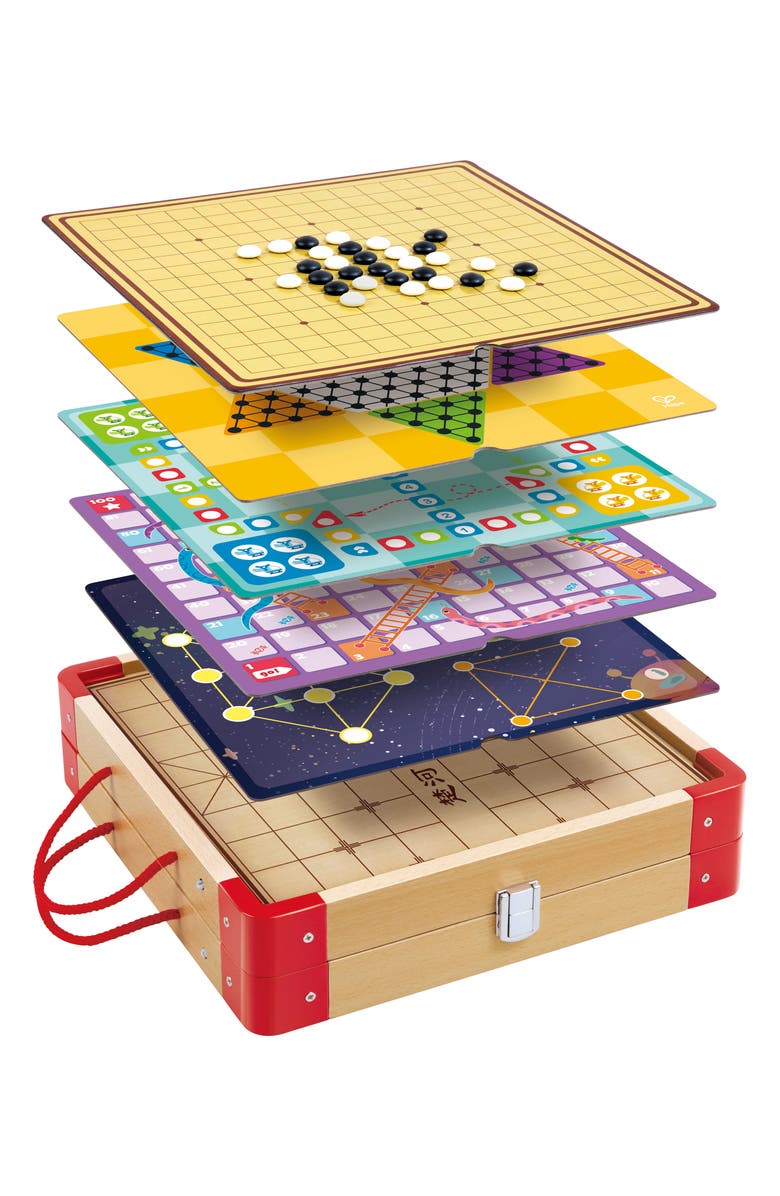 Hape 22 Classic Games in One Collection, Main, color, 