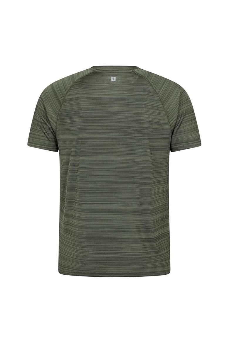 Gender Inclusive Stripe Isocool T-shirt, Alternate, color, Green