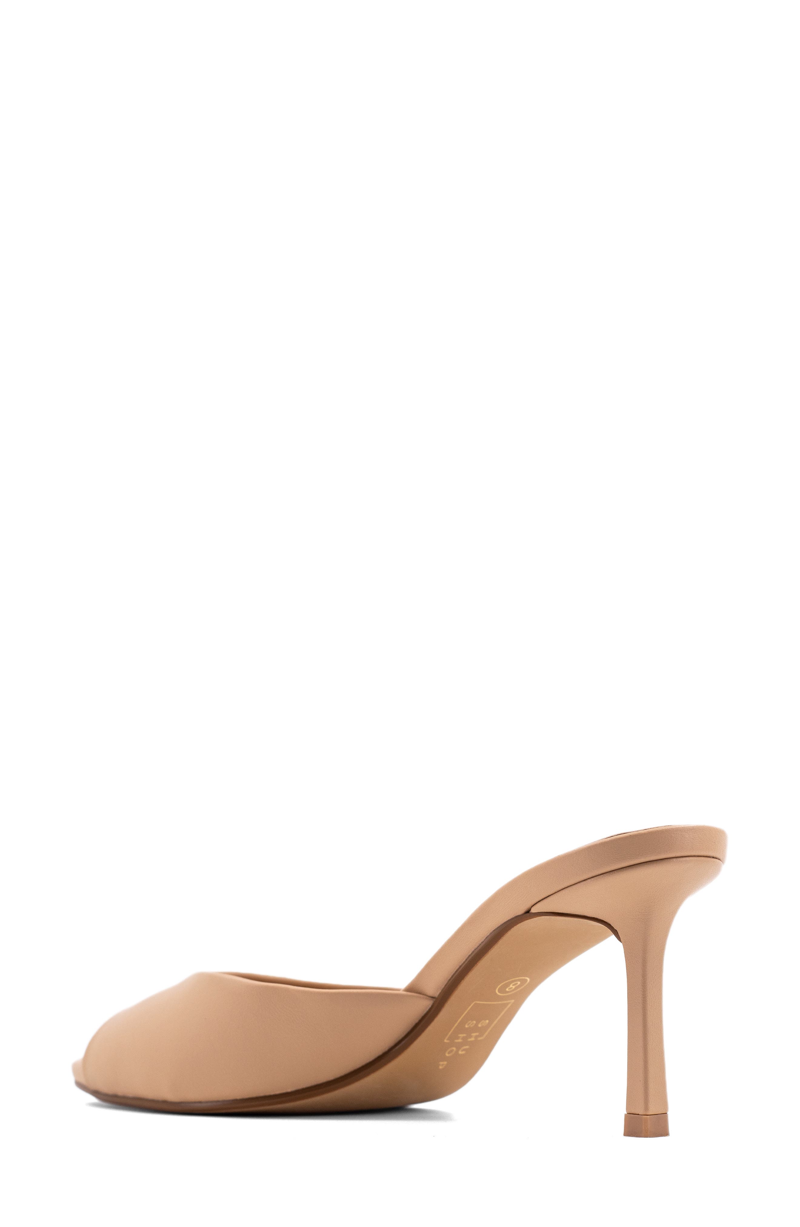 Elaine Slide Sandal, Alternate, color, NUDE
