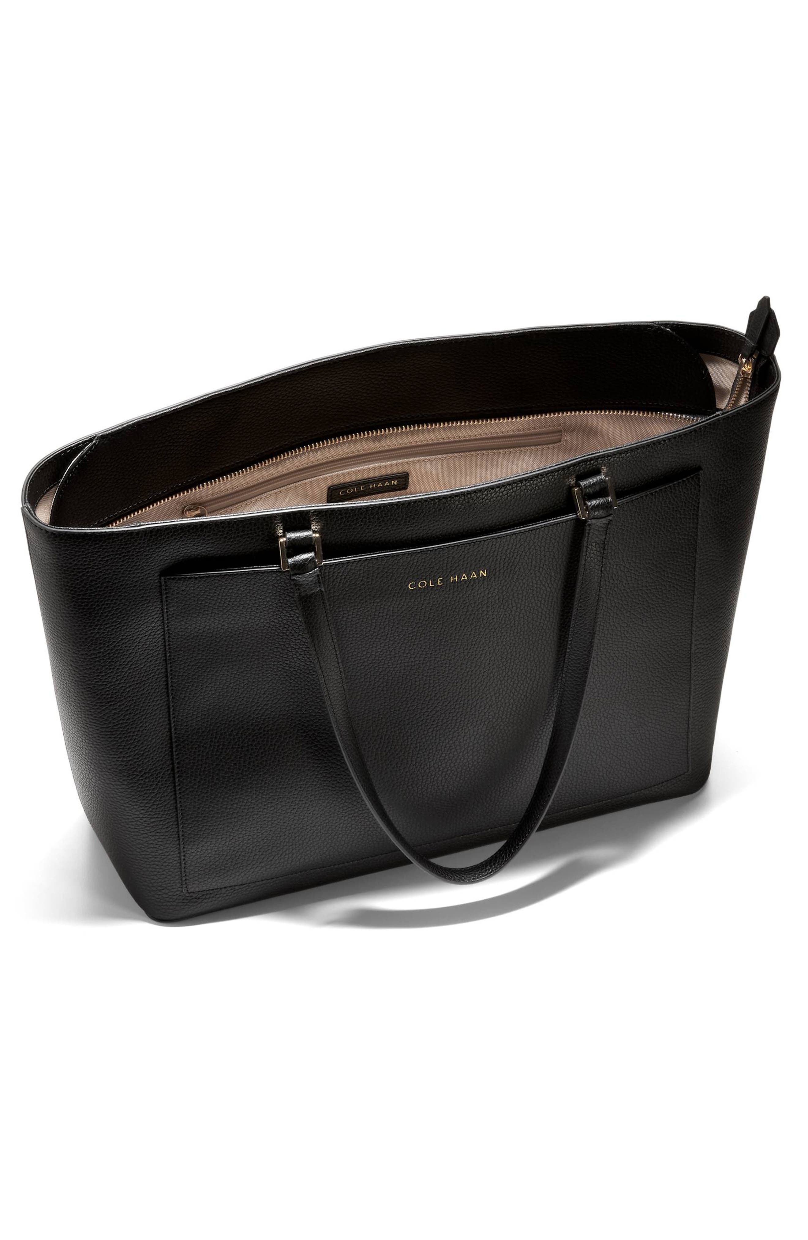 Cole Haan The Elyse Tote Bag, Alternate, color, Black