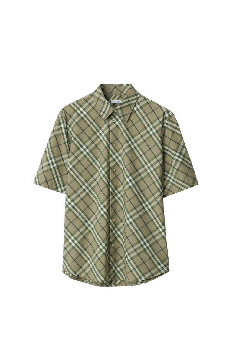 Burberry Check Cotton Shirt, Alternate, color,
