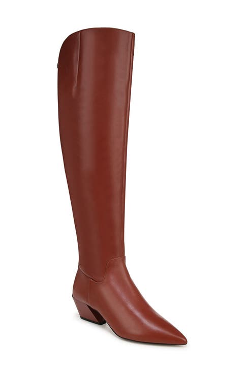 Gwyn Pointed Toe Over the Knee Boot (Women)