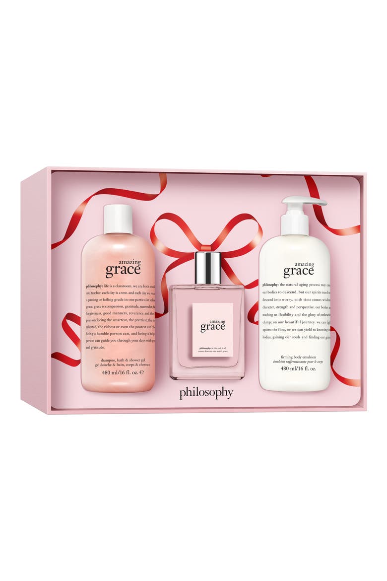 amazing grace fragrance three-piece holiday gift set (Women ...