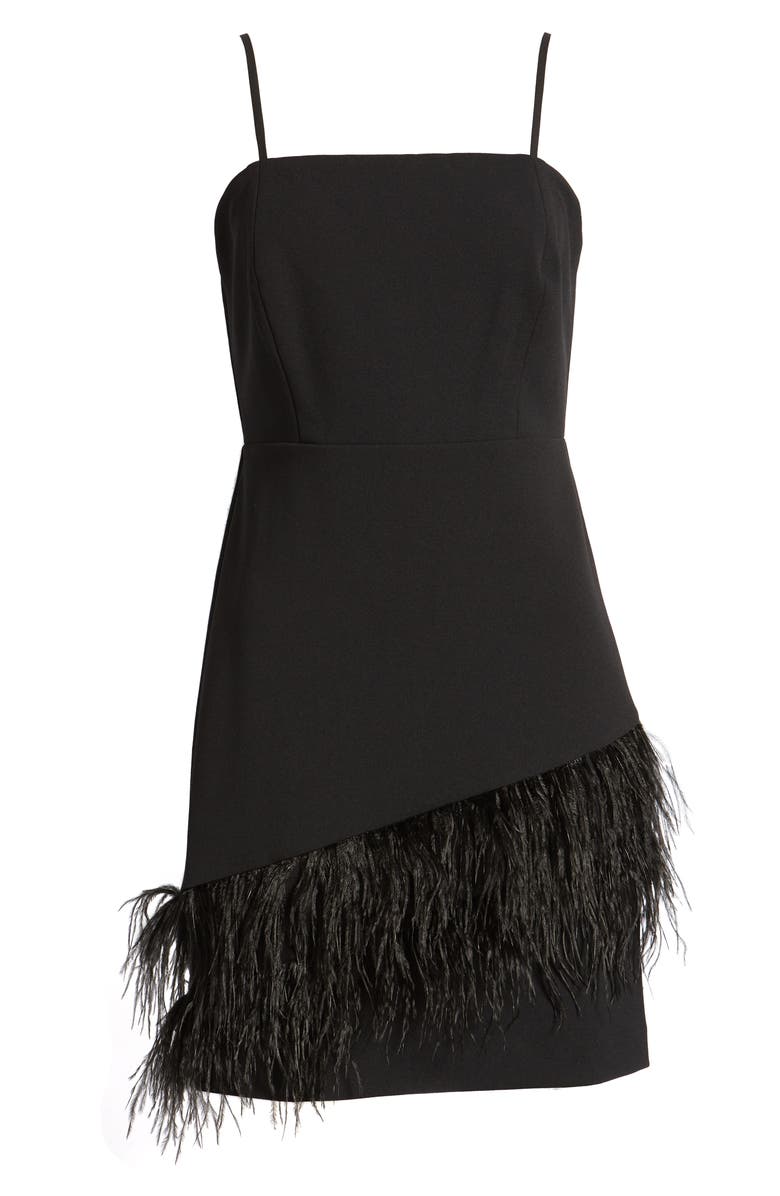 Sam Edelman Feather Minidress, Alternate, color, 