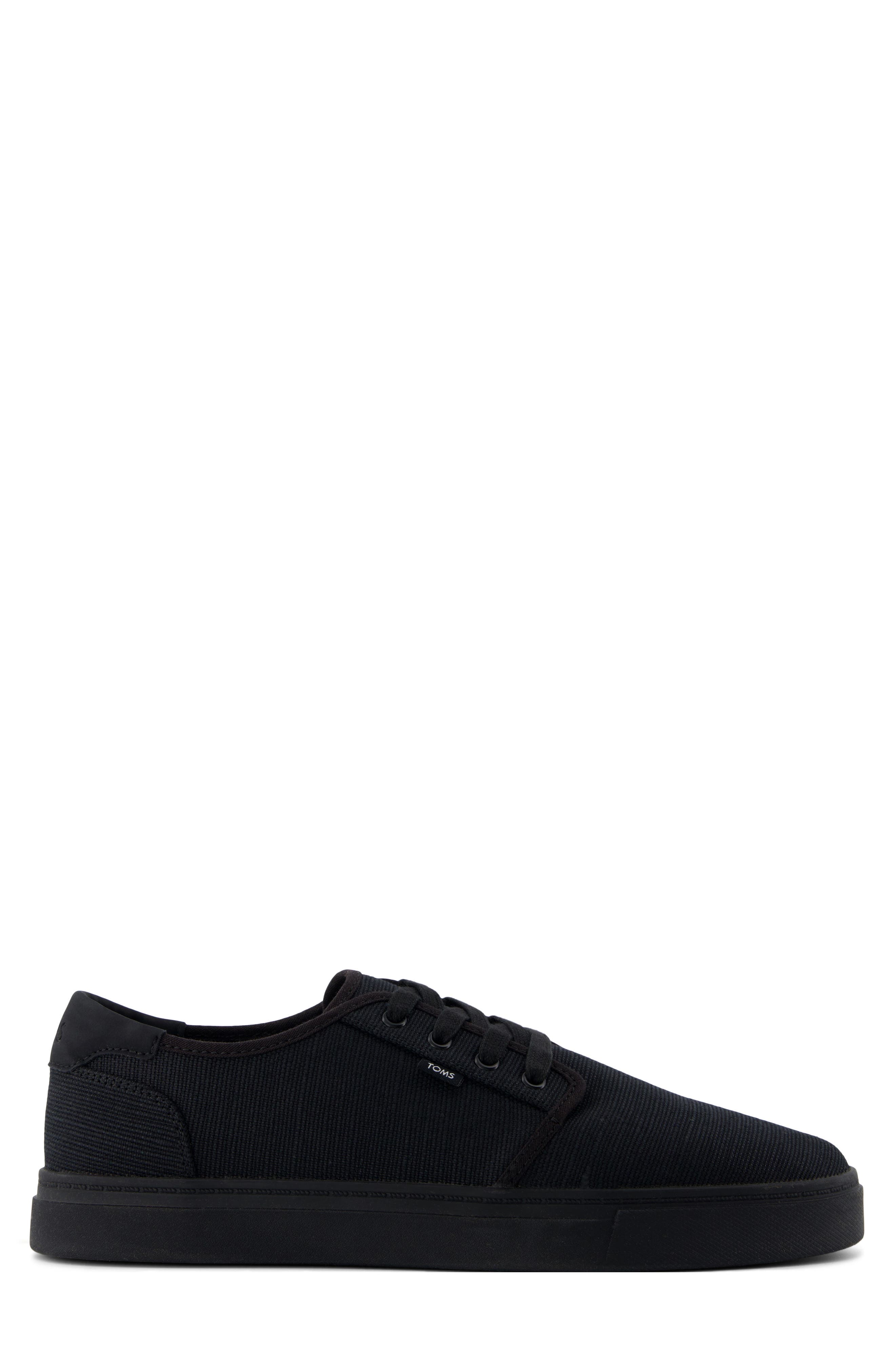 TOMS Carlo 2.0 Sneaker, Alternate, color, Black/ Black