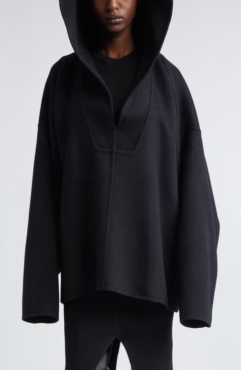 Hooded Cashmere Pullover
