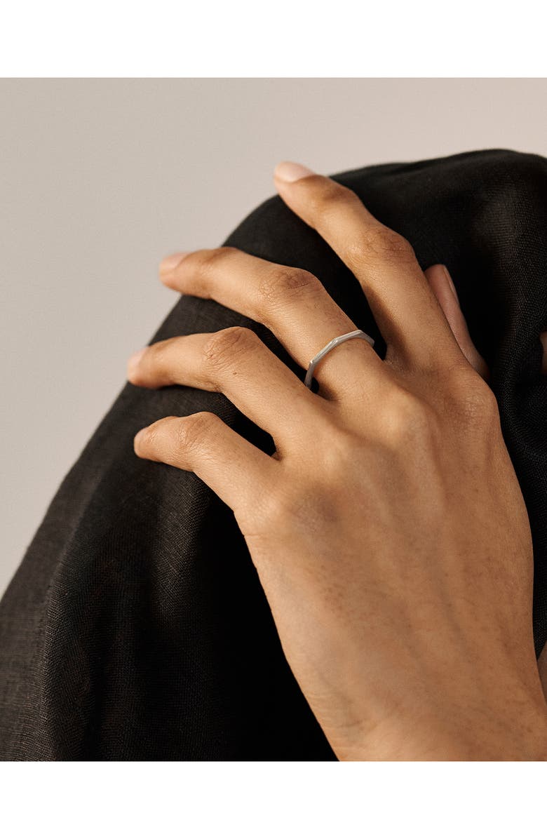 Monica Vinader Octagon Stacking Ring, Alternate, color, 