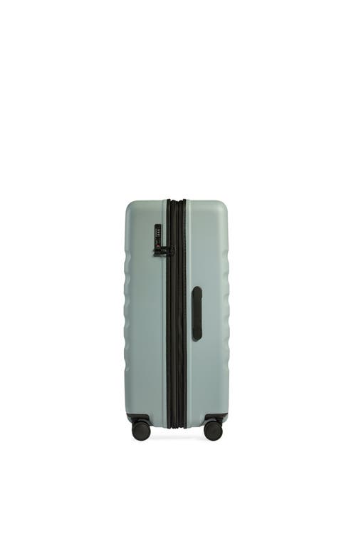 Antler Icon Stripe Large Suitcase In Mist Blue