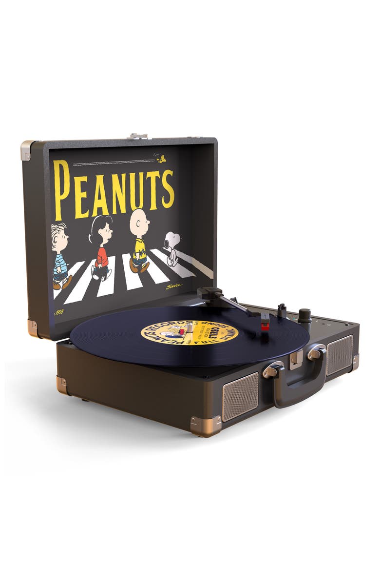 Wireless Suitcase Turntable, Alternate, color, BLACK