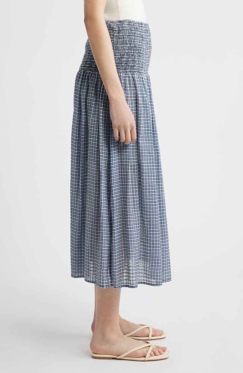 Nation LTD Tiered Smocked Waist Skirt, Alternate, color, Picnic Check