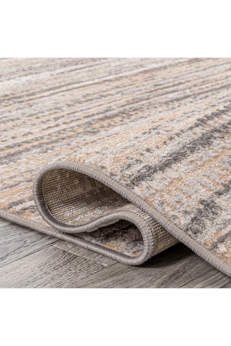 Lotus Modern Persian Floral Area Rug, Alternate, color, Beige/Gray