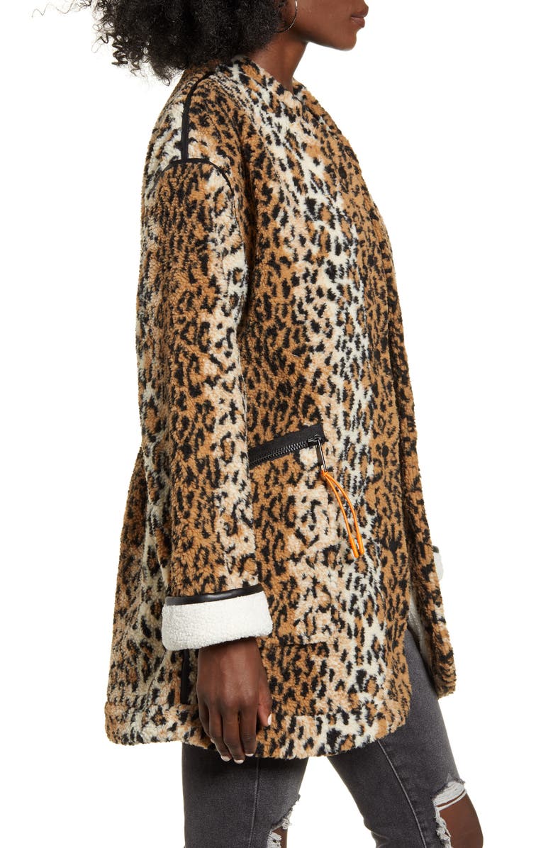 BLANKNYC Reversible Fleece Jacket, Alternate, color,