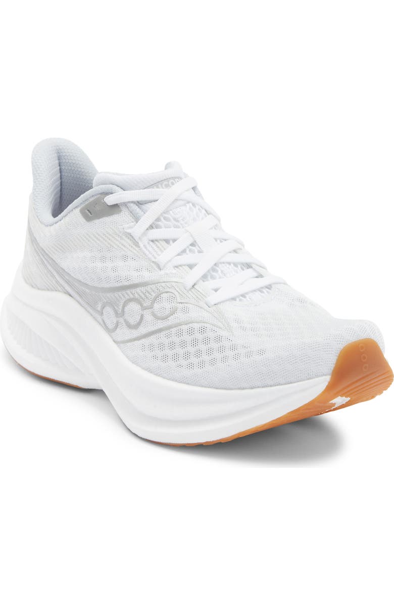Saucony Endorphin Speed 5 Running Shoe, Main, color, White/ Gum