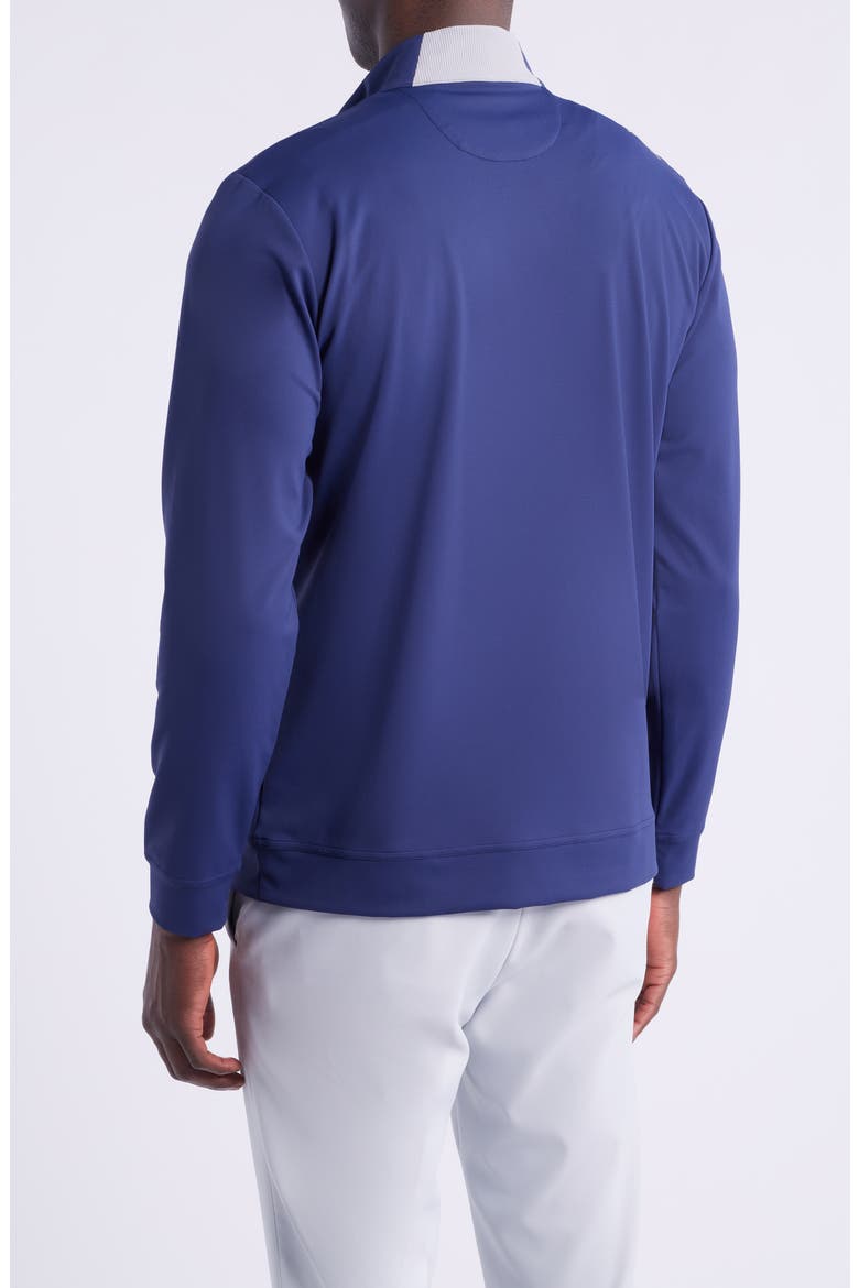 Quarter Zip Pullover, Alternate, color, NAVY
