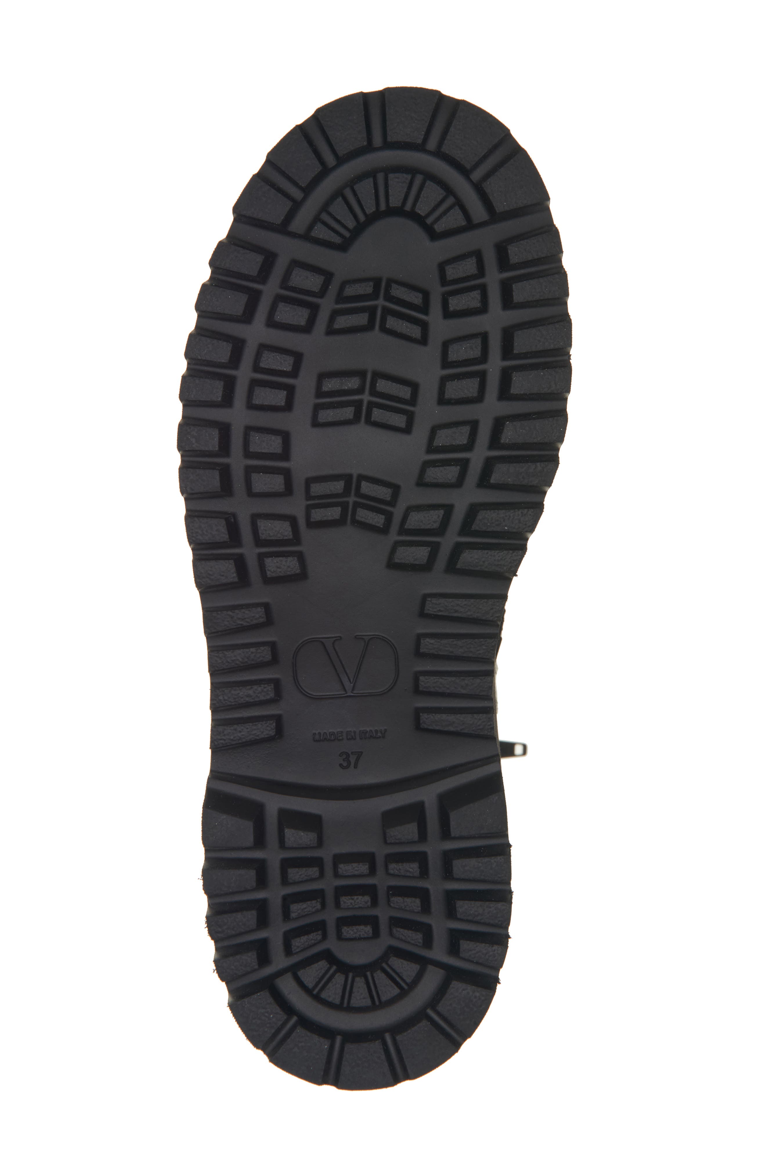 Valentino Garavani Quiltie 67 Combat Boot, Alternate, color, 