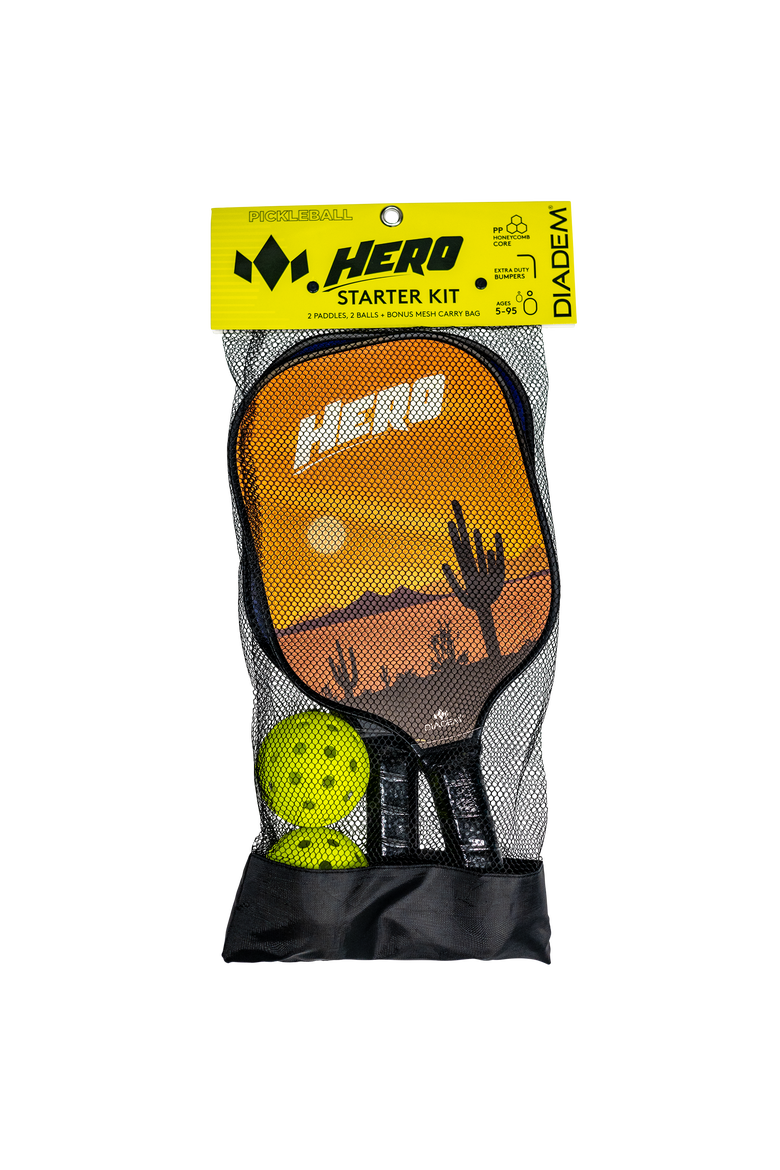 Hero Starter Kit v2Pickleball Paddle -, Alternate, color, Blue-Green