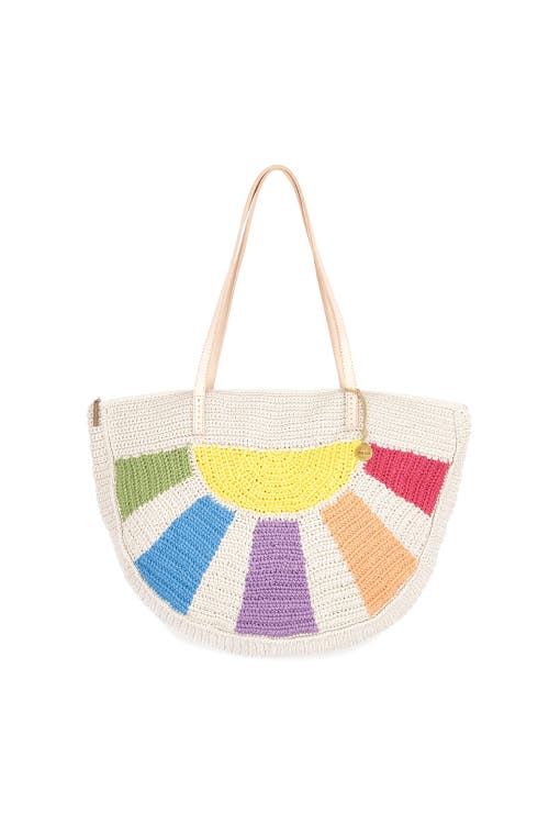 The Sak Faye Tote Bag In Multi Sunbeam