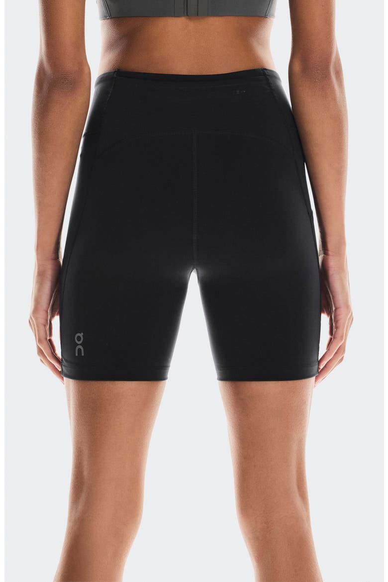 Performance Bike Shorts with Pockets, Alternate, color, BLACK