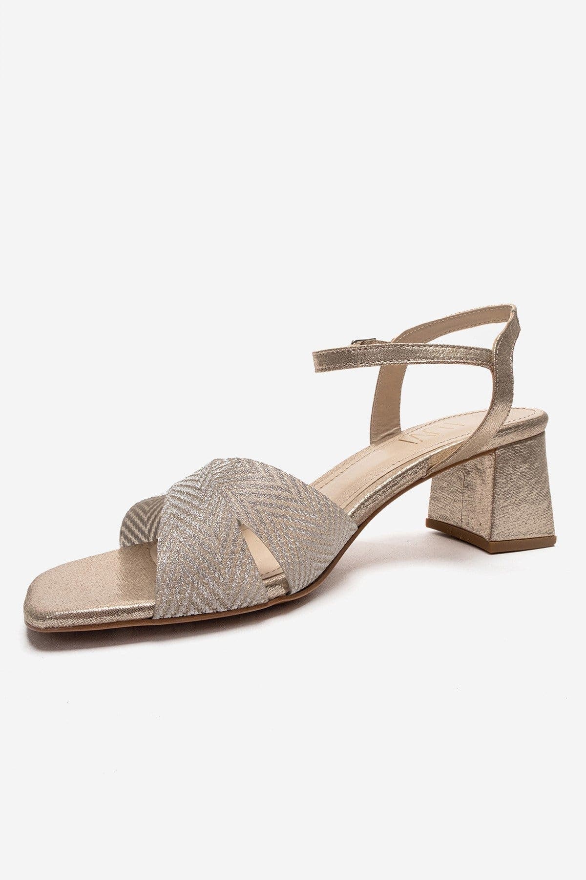 Milagro Block Heel Sandal, Alternate, color, Silver