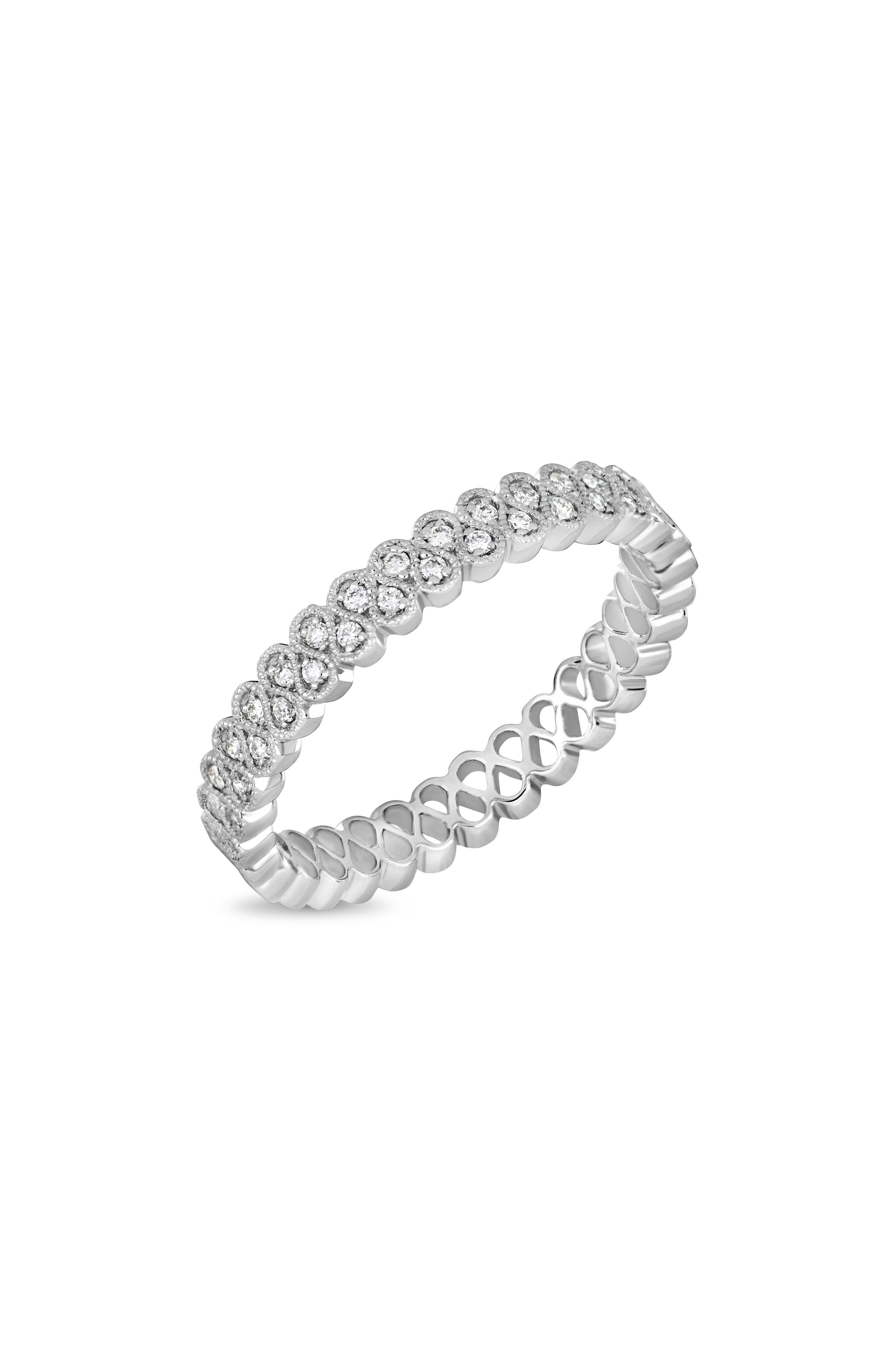 Bony Levy 18k Gold Diamond Stackable Ring