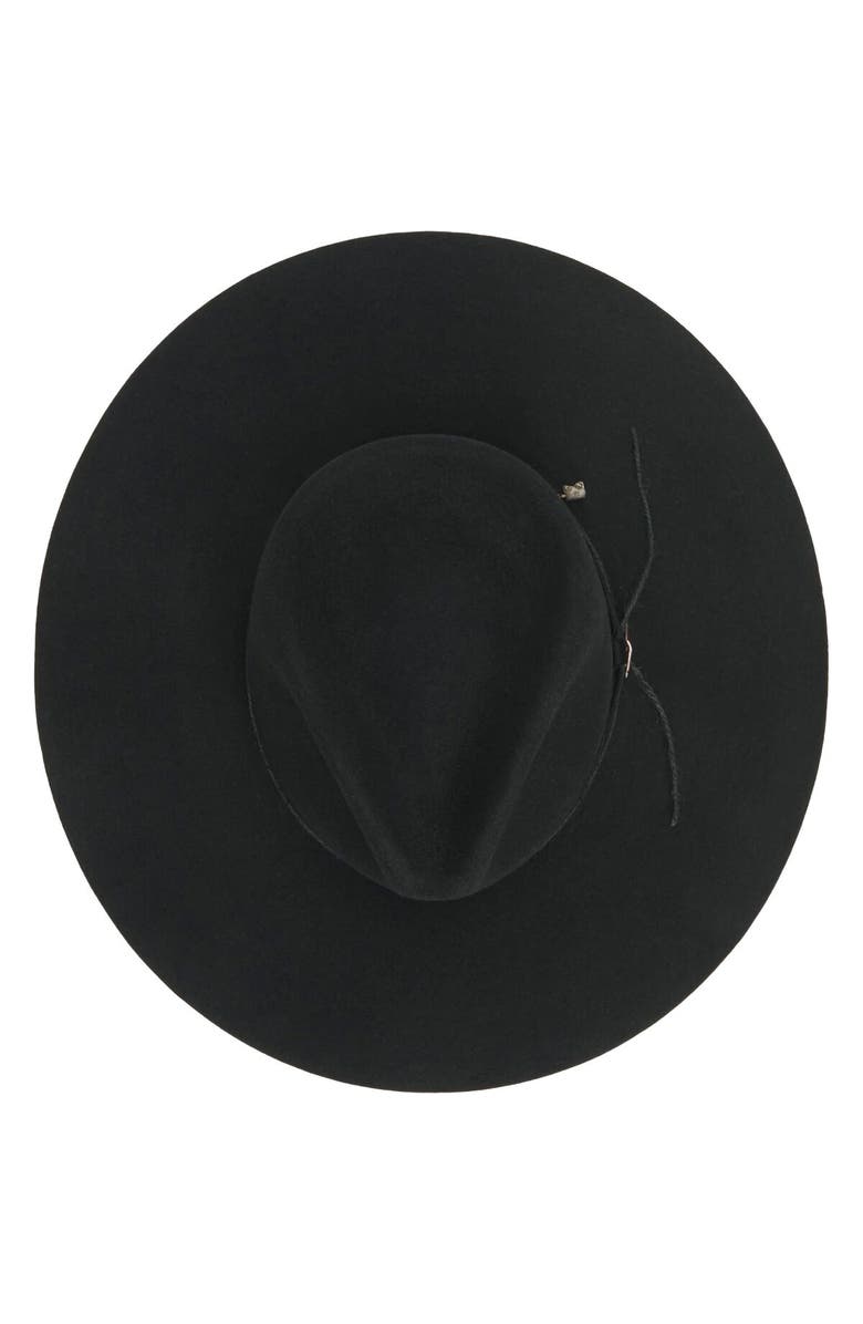 Stetson Jw Marshall Straw Hat, Alternate, color, Black